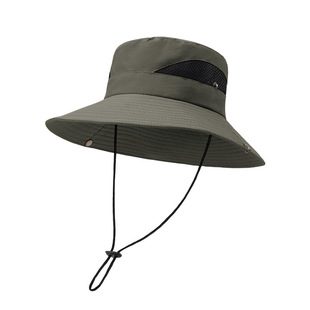Outdoor Mountaineering Hat Men's and Women's Summer Sunscreen Fisherman's Hat Fishing Hat Breathable Anti-ultraviolet Sunshade Hat Cross-border