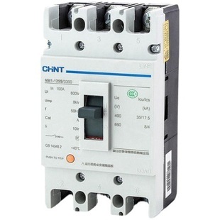 Chint Molded Case Circuit breaker NM1-125s 250 400 630A 800A air Switch 3p three-phase four-wire 4p