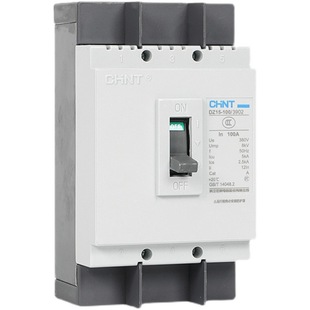 Chnt Chint Plastic Case Circuit Breaker 380V Three-Phase Circuit Breaker Dz15-3902 Air Switch 40A/63A/100A