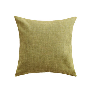 Simple Linen Sofa Pillow Bedside Cushion Living Room Pillow Chair Back Cushion Car Waist Pillow Pillow Case
