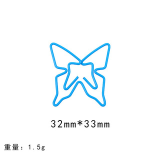 Factory wholesale a variety of shape paper clip creative metal cartoon paper clip student folder creative office