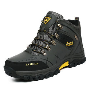 Winter Men's Snow Boots Cross-border Foreign Trade Boots Men's Shoes Outdoor High-top Casual Boots Autumn and Winter plus size Hiking Boots