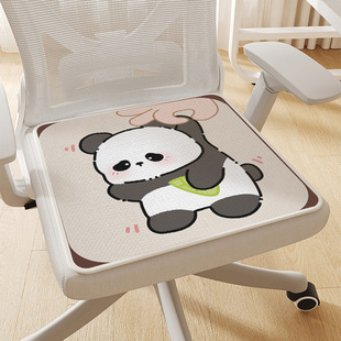Work Sedentary Ice Silk Cushion Cartoon Summer Universal Bump Mat Office Computer Chair Breathable Cool Mat