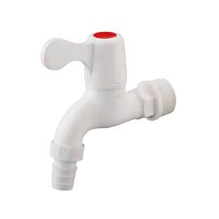Liansu Faucet Engineering Household 1/2 Inch 3/4 Inch Water Nozzle Leak-Proof Explosion-Proof Durable Tap Water Plastic Faucet