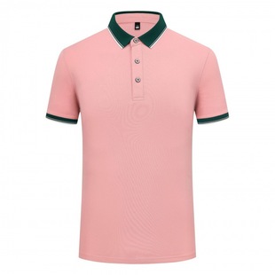 Custom Heavy Ice Silk Lapel Short Sleeve Polo Shirt Print Logo Summer Casual Comfortable Skin Friendly Half Sleeve