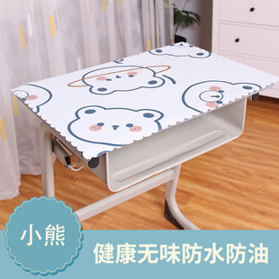 Children's table mat primary school student placemat lunch cloth heat insulation mat waterproof oil-proof disposable desk cloth PVC 40*60