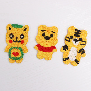 Cute cartoon patch children's cloth patch embroidery school bag clothes pants decoration down jacket repair holes wholesale