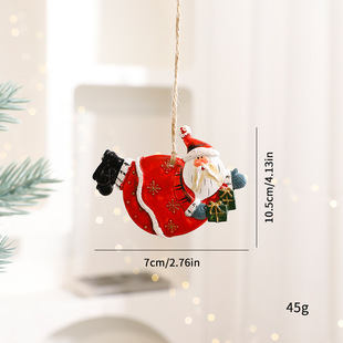 Cross-Border New Products Christmas Decorations Ins Elk Pendants Tree Ornaments Cartoon Accessories Supplies