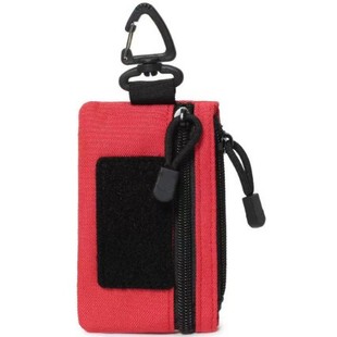 Cross-Border Outdoor Mountaineering Hiking Daily Leisure Waist Hanging Change Key Sundries Portable Storage Zipper Multi-Purpose Card Holder