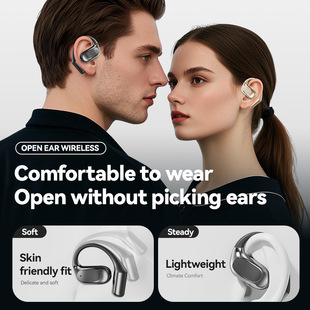 M114 Cross-border Amazon Explosions Rotatable Ear-hanging Bone Conduction AI Intelligent Translation Wireless Bluetooth Headset