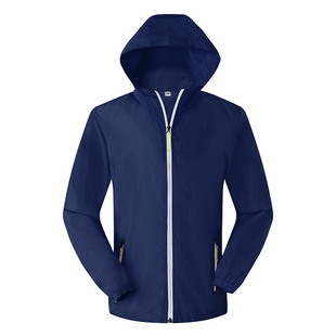 Spring and autumn single-layer charge clothing to print LOGO to make order thin team waterproof outdoor work clothing printing embroidery