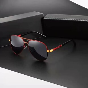 Men's Sunglasses Polarized Driving Special Day and Night Fishing Glasses Anti-ultraviolet Anti-glare Discoloration