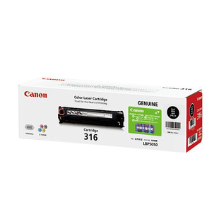 Оригинальный Canon CRG-316 черный цветной картридж с тонером для Canon LASERSHOT LBP5050 5050n