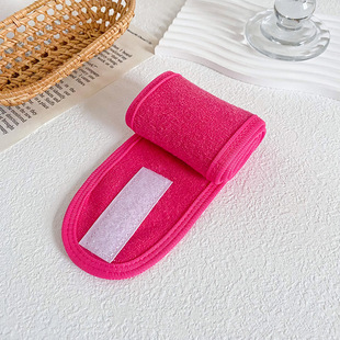 Velcro Headband European and American Face Wash Confinement Headband Ant Cloth Makeup Yoga Sweat-Absorbent Headband Wholesale