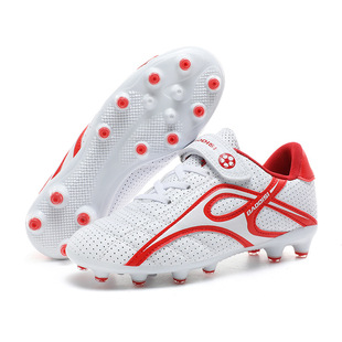 Cross-border Velcro Children's Football Shoes Spikes Broken Nails Boys Shoes Girls Shoes Primary School Students Competition Training sneaker