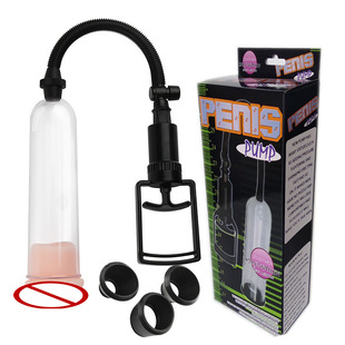 Small size vacuum air pump penis trainer men's pull rod negative pressure booster aircraft Cup adult sex products