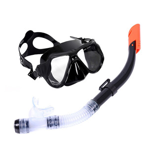 New Adult Men's and Women's Large Vision Mask Children's Diving Goggles suit Semi-dry Snorkeling Equipment Glasses