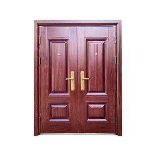 Steel entry door security door security door single door zinc alloy door logo door
