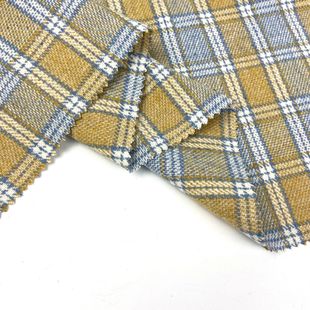 Coat Woolen Plaid Woolen Fabric 295g Coat Outwear Pants Suit Casual Clothing Fashion Fabric