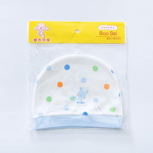 Baby fetal cap spring summer autumn thin cotton 0-March newborn hat single layer newborn baby halogen door cap wholesale