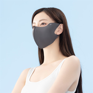 Sun Protection Mask for Women, Anti-Uv Mask, Windproof and Slimming Look, 3D Stereo Eye Protection Mask, Wholesale Ice Silk Mask