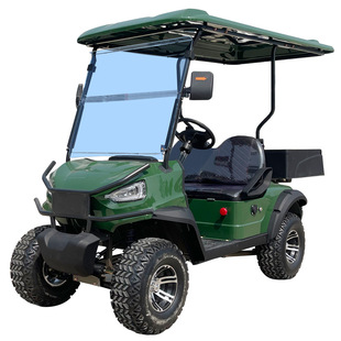 Golf Cart Single Row Two Seats with Bucket Handling Scenic Spot Vacation Browse Sightseeing Car Electric Four-wheel Hotel Sales