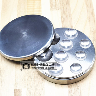 Watch Repair Tool Seven-eyed Stainless Steel Oil Dish Ceramic Bowl Oil Dish Good Quality Table Oil Butterfly Watch Repair Maintenance Device
