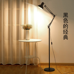 Intelligent remote control floor lamp living room bedroom dimming bedside LED Chinese table lamp tattoo floor lamp factory supply chain