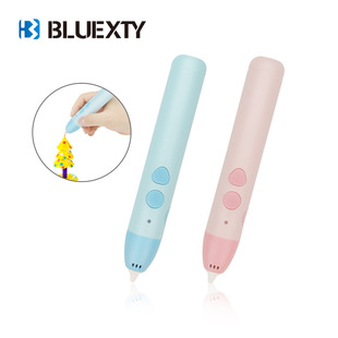 Cross border boxed children 3d printing pen ABS metal motor painting pen Children's Day gift 3d pen