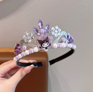 Crown Children's Headwear Frozen Headband Princess Aisha Crown Hairpin Girl Cullomi Melody Headband