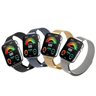 Suitable for Huawei Watch Fit3/Fit4 Pro Watch with Milanese Metal Magnetic Stainless Steel Strap