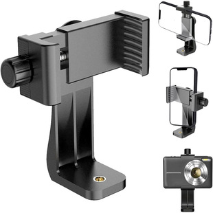 Factory spot mobile phone clip tripod universal live broadcast bracket large horizontal and vertical clip mobile phone live clip accessories