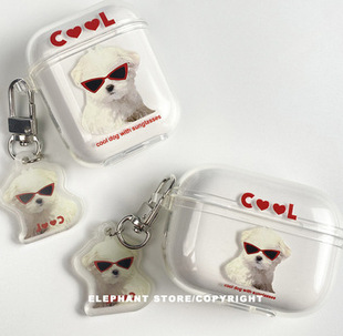suitable for apple airpods protective case creative cartoon pro wireless bluetooth headphone case domestic i12 soft case