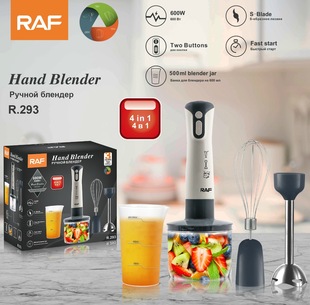 RAF European gauge multifunctional kitchen hand-held cooking stick baby complementary food electric stirring stick milk juice meat grinder