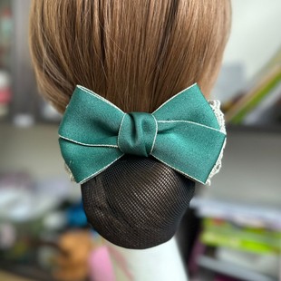 2023 autumn new professional headdress Flower Net pocket hairpin multiple manufacturers in stock wholesale bow work hair accessories for women