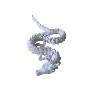 Cross-border 3D printing Chinese dragon crafts ornaments gifts creative hand-made car ornaments manufacturers stall toys