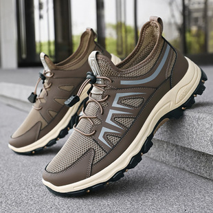 Men's Shoes sneaker Summer Cross-border Fashion All-match Shoes Soft-soled Breathable Running Shoes