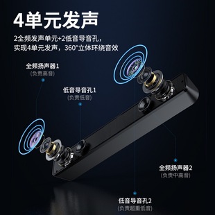 Трансграничная звуковая панель компьютер маленький динамик Bluetooth динамик сабвуфер ноутбук мультимедиа Bluetooth стерео