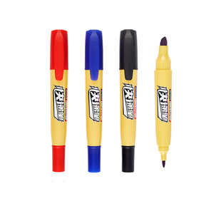 Baoke oily marker express logistics special big head marker double waterproof marker marker marker wholesale
