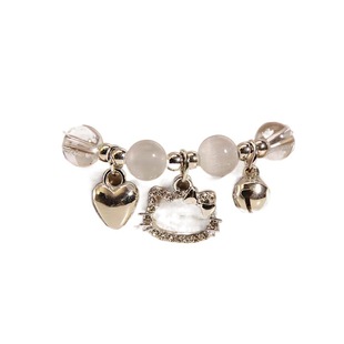 Temperament three-leaf sweet rabbit niche design girlfriends bracelet