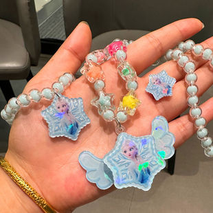 New Sanrio Imitation Camera Necklace Projectable Glow Internet Celebrity Girl's Merlot Kulomi Hanging Chain Gift