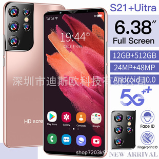 Трансграничный новый смартфон S21 + Uitra с большим экраном i12 i11 S10 + F17 Y20 смартфон