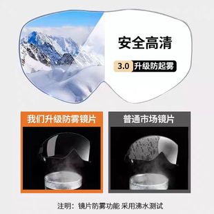 Anti-fog glasses windproof Lei Feng cap men and women goggles winter cycling windproof anti-freezing glasses anti-dust mask