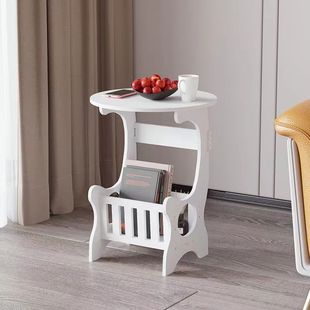 Home Living Room Mini Round Table Creative Simple Small Bedside Table Small Round Table Living Room Bedroom Side Table Coffee Table Side Cabinet