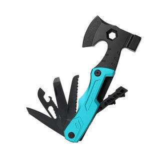 Multi-function Axe Head Hammer Outdoor Tools Camping Portable Combination Knife Batch Head Vehicle Emergency Maintenance Hammer Axe