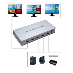Трансграничный экспорт нейтральный 4-ртовый разделитель экрана HDMI разделитель экрана синхронизатор четыре в один из 1080P оптовые прямые продажи