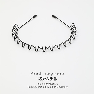 Fashion men's hair hoop unisex face mask special head hoop no black invisible hair card headdress