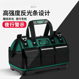 Wholesale green forest tool kit canvas wear-resistant extra thick electrician maintenance vehicle carpentry large