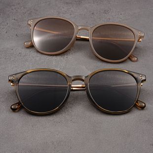 New Korean Style Retro Hawksbill Color Ultra Light Sunglasses UV Protection All-match Instagram Style Polarized Sunglasses