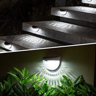 Solar Wall Lamp Home Outdoor Waterproof Yard Landscape Decoration Courtyard Garden Terrace Layout Ambient Wall Washer Light